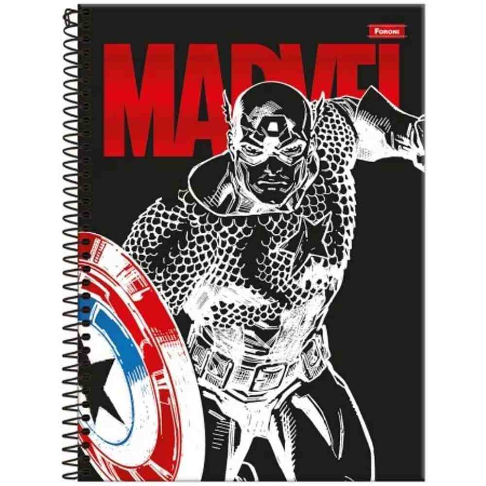 CADERNO C.D. 1X1 KBOM MARVEL COMICS
